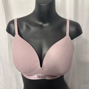 VICTORIA’S SECRET PINK PADDED WIRELESS TSHIRT BRA Size 36C M20